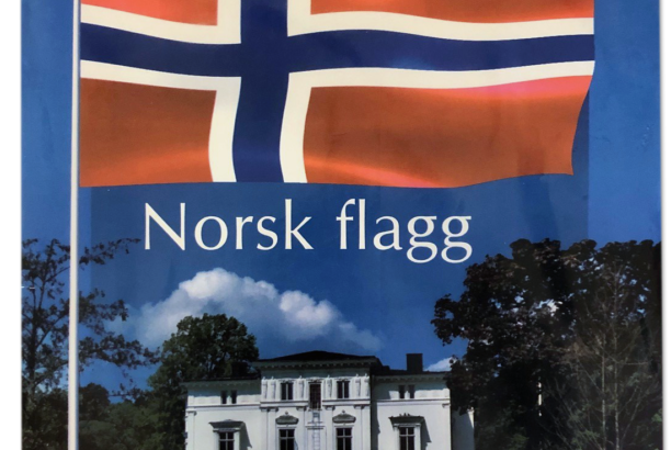 Norsk flagga förpackning